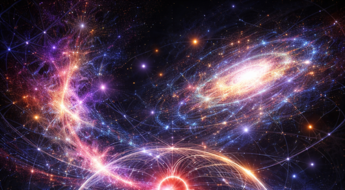 El color de la materia: resonancia cuántica, información y el tapiz del universo.