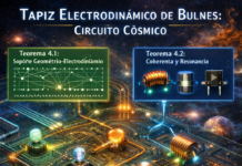 El Cosmos como circuito: el Tapiz Electrodinámico Bulnes, y la arquitectura coherente de la información universal.