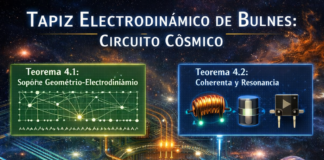 El Cosmos como circuito: el Tapiz Electrodinámico Bulnes, y la arquitectura coherente de la información universal.