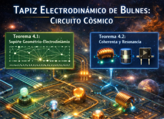 El Cosmos como circuito: el Tapiz Electrodinámico Bulnes, y la arquitectura coherente de la información universal.