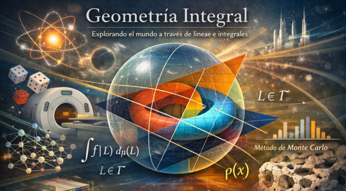 “Geometría integral: cuando las formas se comprenden a través de sus infinitas intersecciones”.