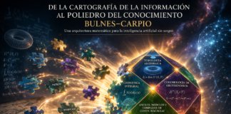De la Cartografía de la información al Poliedro del Conocimiento Bulnes–Carpio: una arquitectura matemática para la inteligencia artificial sin sesgos.