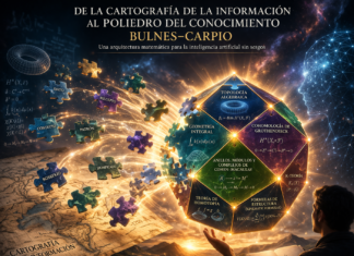 De la Cartografía de la información al Poliedro del Conocimiento Bulnes–Carpio: una arquitectura matemática para la inteligencia artificial sin sesgos.
