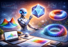 La geometría del conocimiento: estructuras matemáticas y paisajes de aprendizaje en la Inteligencia Artificial.