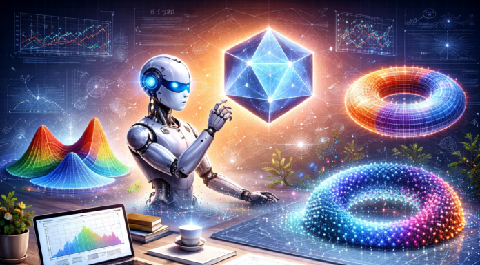 La geometría del conocimiento: estructuras matemáticas y paisajes de aprendizaje en la Inteligencia Artificial.