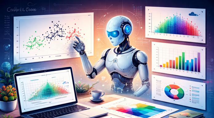 Estructuras gráficas y estadística computacional en la Inteligencia Artificial: visualización y organización del conocimiento en la búsqueda de información.