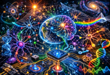 El Tapiz Electrodinámico del Universo: Algoritmos Evolutivos, Redes Informacionales y la Cromodinámica del Conocimiento Cósmico.