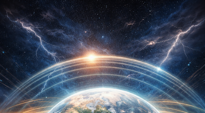 El latido electromagnético del planeta: resonancias naturales y ruido tecnológico en la era de la comunicación global.
