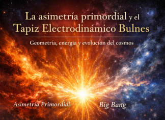 La asimetría primordial y el Tapiz Electrodinámico Bulnes: geometría, energía y evolución del cosmos.