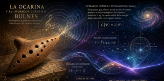 La ocarina y el operador cuántico Bulnes: resonancia acústica y estructura vibracional del espacio-tiempo.