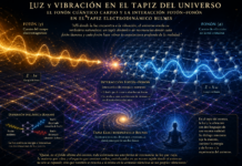Luz y vibración en el tejido del universo: el fonón Carpio y la interacción fotón–fonón en el tapiz electrodinámico Bulnes.