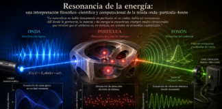 Resonancia de la energía: una interpretación filosófico–científica y computacional de la tríada onda–partícula–fonón.
