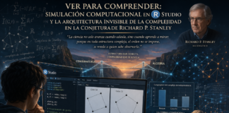 Ver para comprender: simulación computacional en RStudio y la arquitectura invisible de la complejidad en la conjetura de Richard P. Stanley.