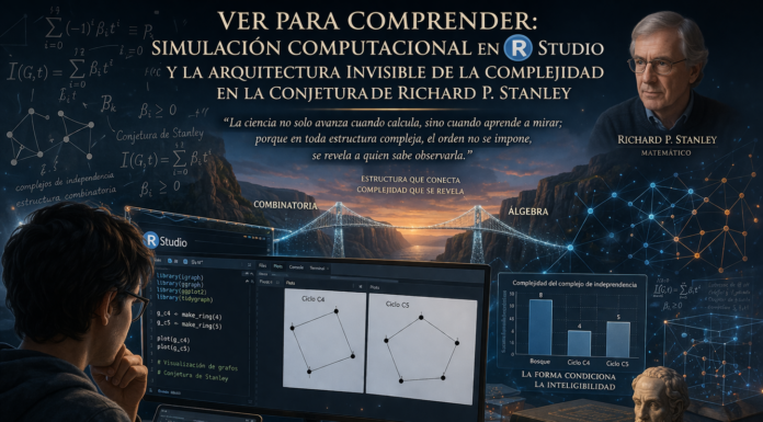 Ver para comprender: simulación computacional en RStudio y la arquitectura invisible de la complejidad en la conjetura de Richard P. Stanley.
