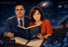 “Cuando el amor conversa con el universo: una historia de integrales complejas, ciencia y asombro”.