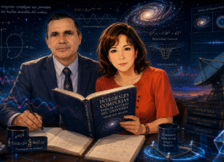 “Cuando el amor conversa con el universo: una historia de integrales complejas, ciencia y asombro”.
