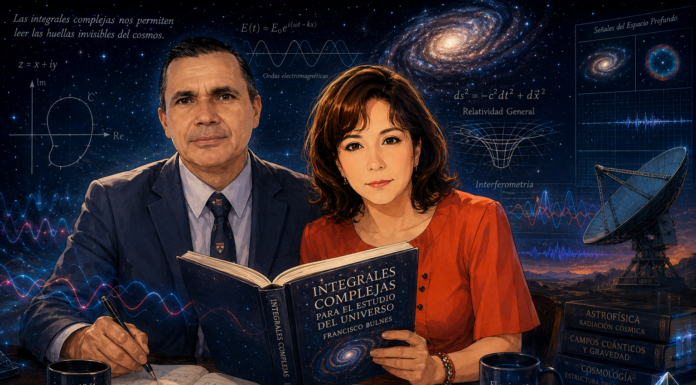 “Cuando el amor conversa con el universo: una historia de integrales complejas, ciencia y asombro”.