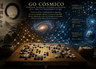 “Go Cósmico: Estrategia, Topología y Resonancia Universal en el Tapiz Electrodinámico Bulnes”.