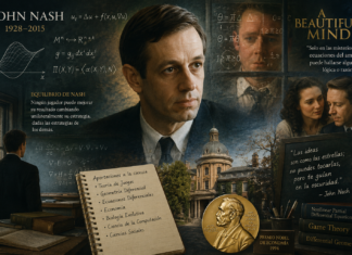 John Nash: entre la genialidad matemática y la fragilidad humana.