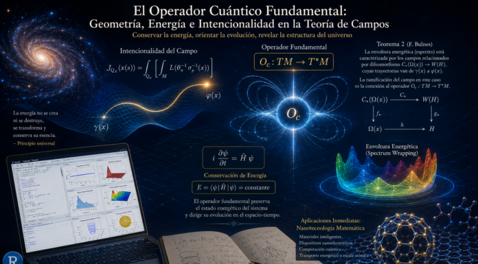 El lenguaje oculto del universo: Simulación computacional del Operador Cuántico Fundamental y la geometría de la energía en la ciencia del siglo XXI.