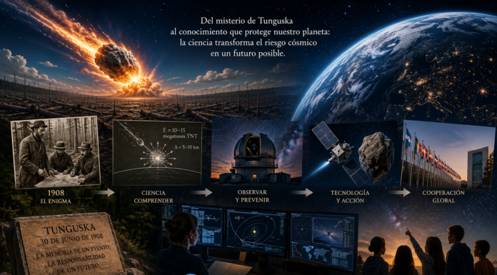 Tunguska, 118 años después: la explosión que transformó nuestra visión del riesgo cósmico y dio origen a la defensa planetaria moderna.