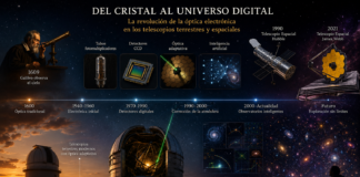 Del Cristal al Universo Digital: La revolución de la óptica electrónica en los telescopios terrestres y espaciales.
