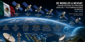 De Morelos a Mexsat: Cuatro Décadas de Evolución Satelital y Telecomunicaciones en México (1985-2026).