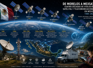 De Morelos a Mexsat: Cuatro Décadas de Evolución Satelital y Telecomunicaciones en México (1985-2026).