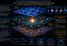 Del Vacío Primordial al Tapiz del Universo: Los Primeros Minutos de la Creación, el Surgimiento del Tapiz Cosmológico Cuántico y el Tapiz Electrodinámico de Bulnes.