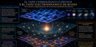 Del Vacío Primordial al Tapiz del Universo: Los Primeros Minutos de la Creación, el Surgimiento del Tapiz Cosmológico Cuántico y el Tapiz Electrodinámico de Bulnes.