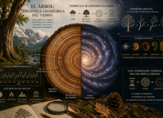 Del Anillo a la Galaxia: La Memoria Geométrica de la Naturaleza y la Dendrocronología como Lenguaje del Universo.