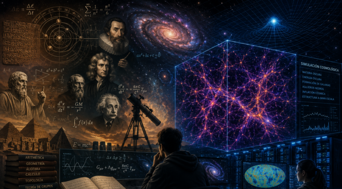 De los Números a los Universos Simulados: La Evolución de las Matemáticas como Lenguaje de la Cosmología.