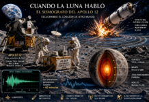 Cuando la Luna habló: el experimento sísmico del Apollo 12 y el nacimiento de la geofísica lunar.