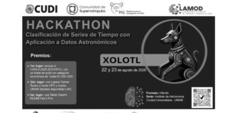 Invitación a participar en el Hackathon: Clasificación de Series de Tiempo con Aplicación a Datos Astronómicos.