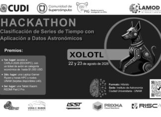 Invitación a participar en el Hackathon: Clasificación de Series de Tiempo con Aplicación a Datos Astronómicos.