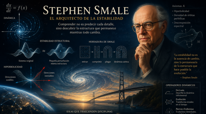 Stephen Smale: El arquitecto de la estabilidad y el matemático que cambió nuestra manera de comprender el mundo.