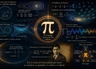 La Geometría oculta del Universo: cómo π conecta los números primos, el infinito y el espacio.