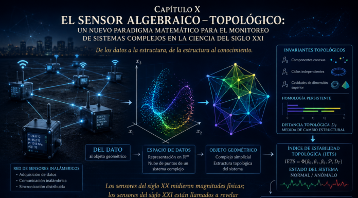 Sensor Algebraico-Topológico como Objeto Matemático: Bases para una Nueva Teoría del Monitoreo Inteligente de Sistemas Complejos.