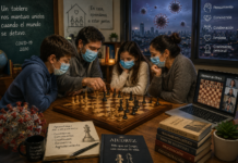 El ajedrez durante la pandemia de COVID-19: una reflexión sobre la resiliencia, el aprendizaje y la convivencia familiar.
