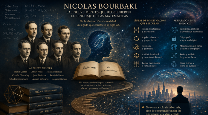 Bourbaki y la Arquitectura del Conocimiento: Nueve Mentes, una Visión para el Siglo XXI.