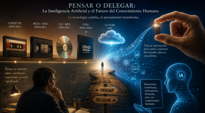 Pensar o Delegar: La Inteligencia Artificial y el Futuro del Conocimiento Humano.