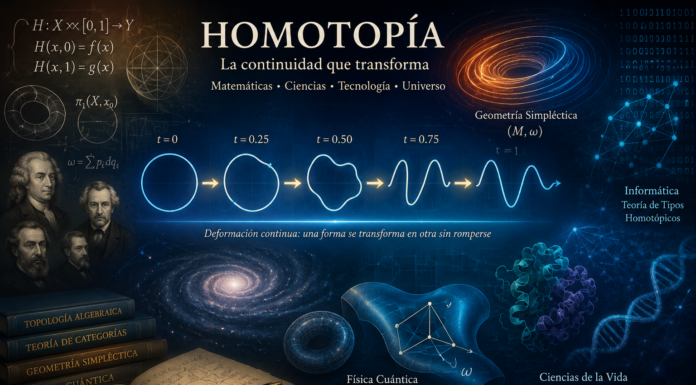 La homotopía, el arte matemático de transformar sin perder la esencia: Un recorrido por la continuidad, la geometría y las nuevas fronteras del conocimiento en el siglo XXI.
