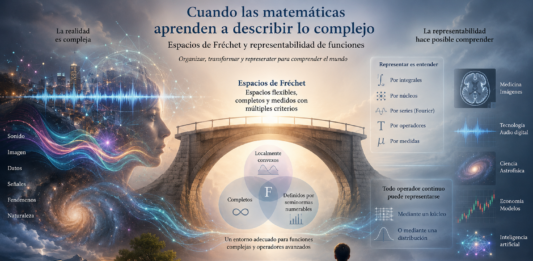 Más allá de las fórmulas: los espacios de Fréchet y el arte de representar la complejidad del universo.