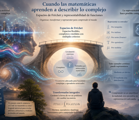 Más allá de las fórmulas: los espacios de Fréchet y el arte de representar la complejidad del universo.