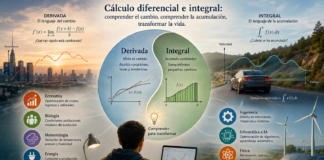 El cálculo diferencial e integral: el lenguaje matemático del cambio, la acumulación y la realidad.