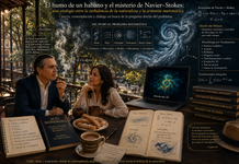 El humo de un habano y el misterio de Navier–Stokes: una conversación sobre la armonía matemática de la naturaleza.
