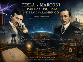 TESLA Y MARCONI: LA CONQUISTA DEL ESPACIO INVISIBLE.