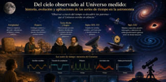 El Universo en el tiempo: de las primeras observaciones del cielo a la memoria matemática de las estrellas.