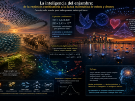 Del caos a la inteligencia colectiva: la matemática de los enjambres, la evolución y la danza de los robots.