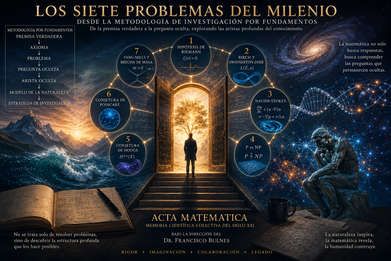 Más allá de la frontera: los siete Problemas del Milenio desde la Metodología de Investigación por Fundamentos.